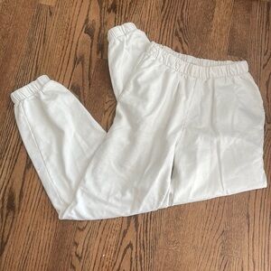 White John Galt Sweatpants one size